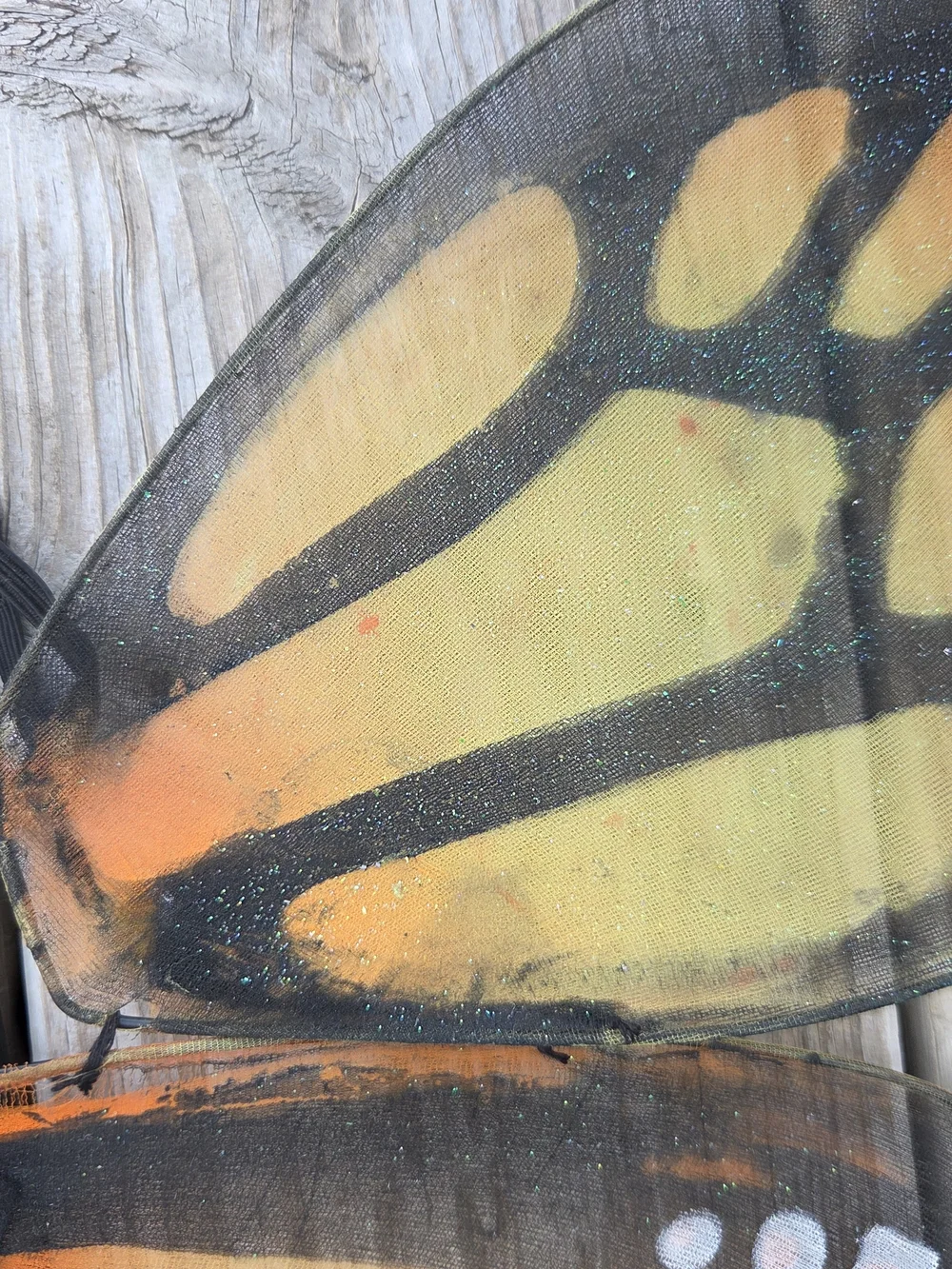 Rubie's Monarch Butterfly Costume - Yellow, Orange & Black